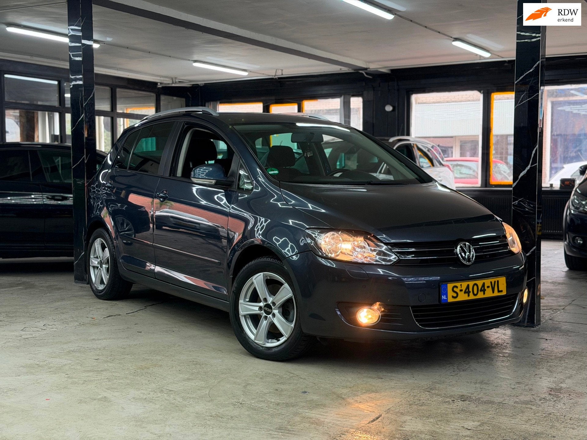 Volkswagen Golf Plus 1.4 TSI Highline Automaat | stoelverwar, Auto's, Euro 5, Gebruikt, Blauw, Alcantara