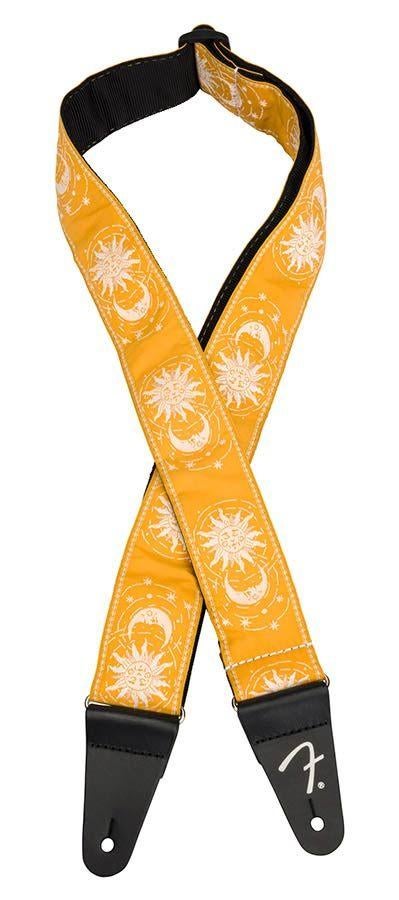 Fender gitaarband zon & maan ontwerp butterscotch blond, ., Nieuw, Ophalen of Verzenden, .
