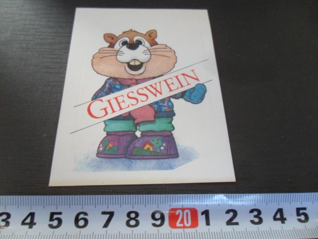 sticker GIESSWEIN andere sloffen  Hamster, Ophalen, Zo goed als nieuw