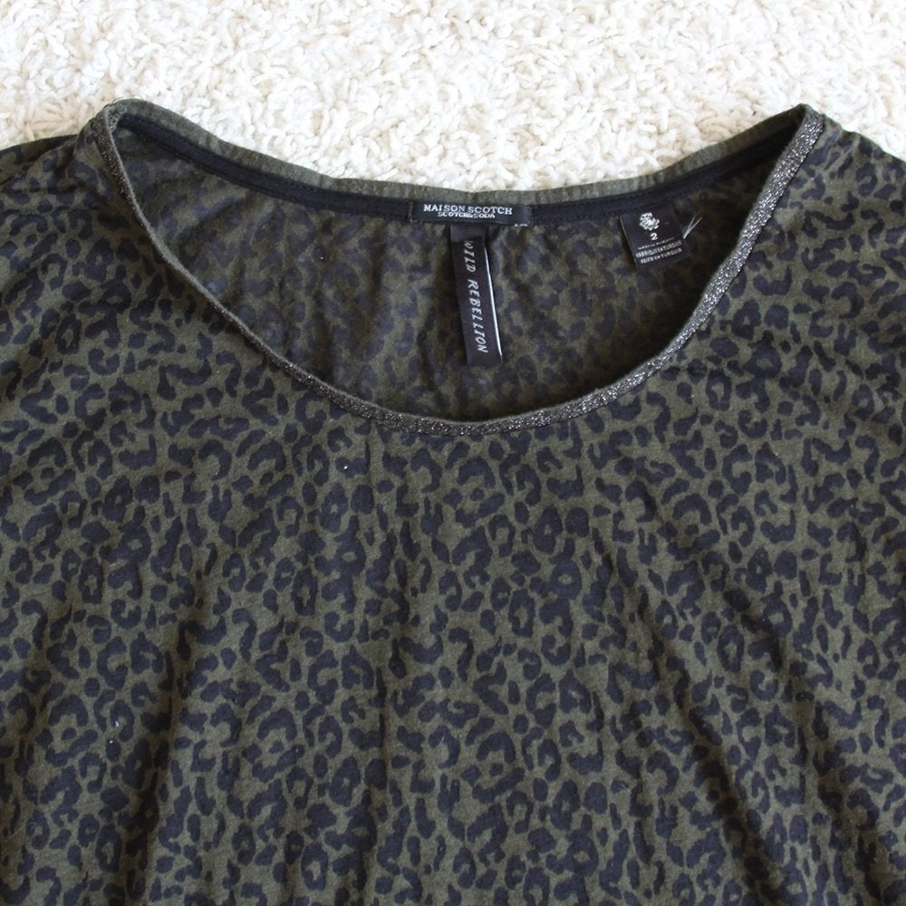 Maison Scotch Truitje 501 (M) - 501 € 25,-, Maat 38/40 (M), Zo goed als nieuw, Groen, Maison Scotch