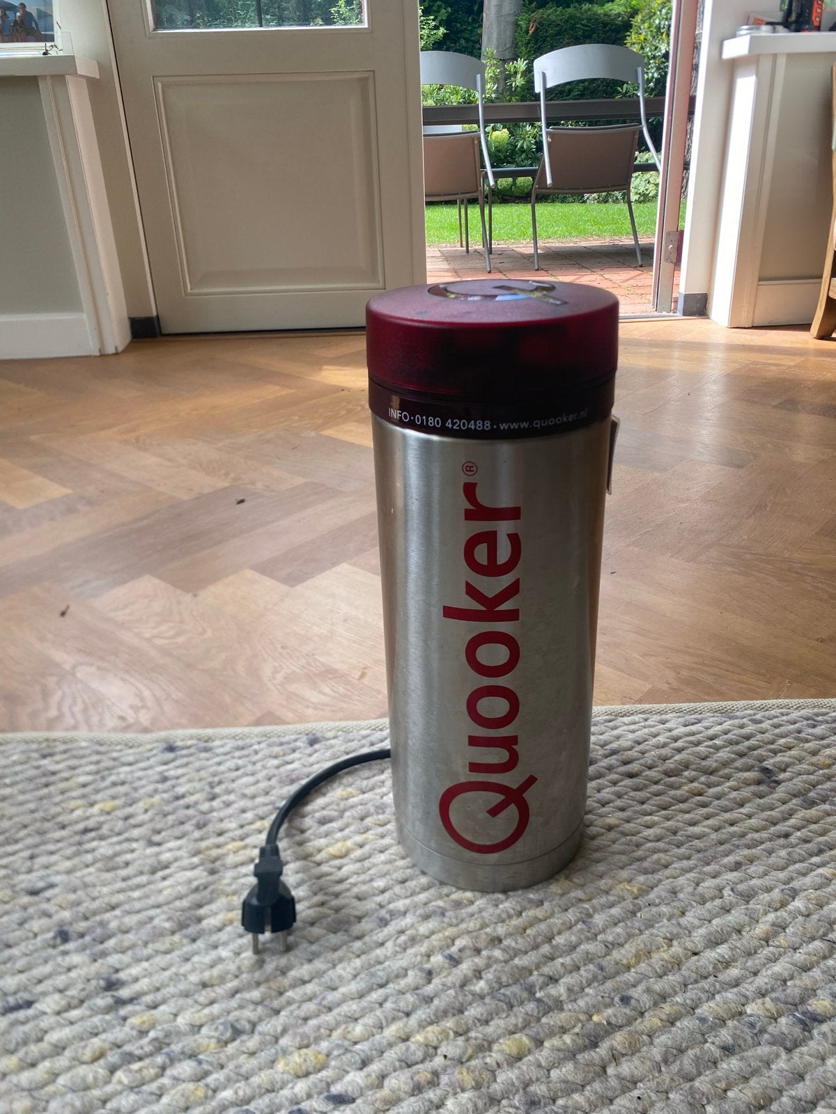 Quooker PRO3-VAQ 3 liter kokendwaterreservoir RVS, 2 liter of meer, Ophalen of Verzenden, Gebruikt, Rvs