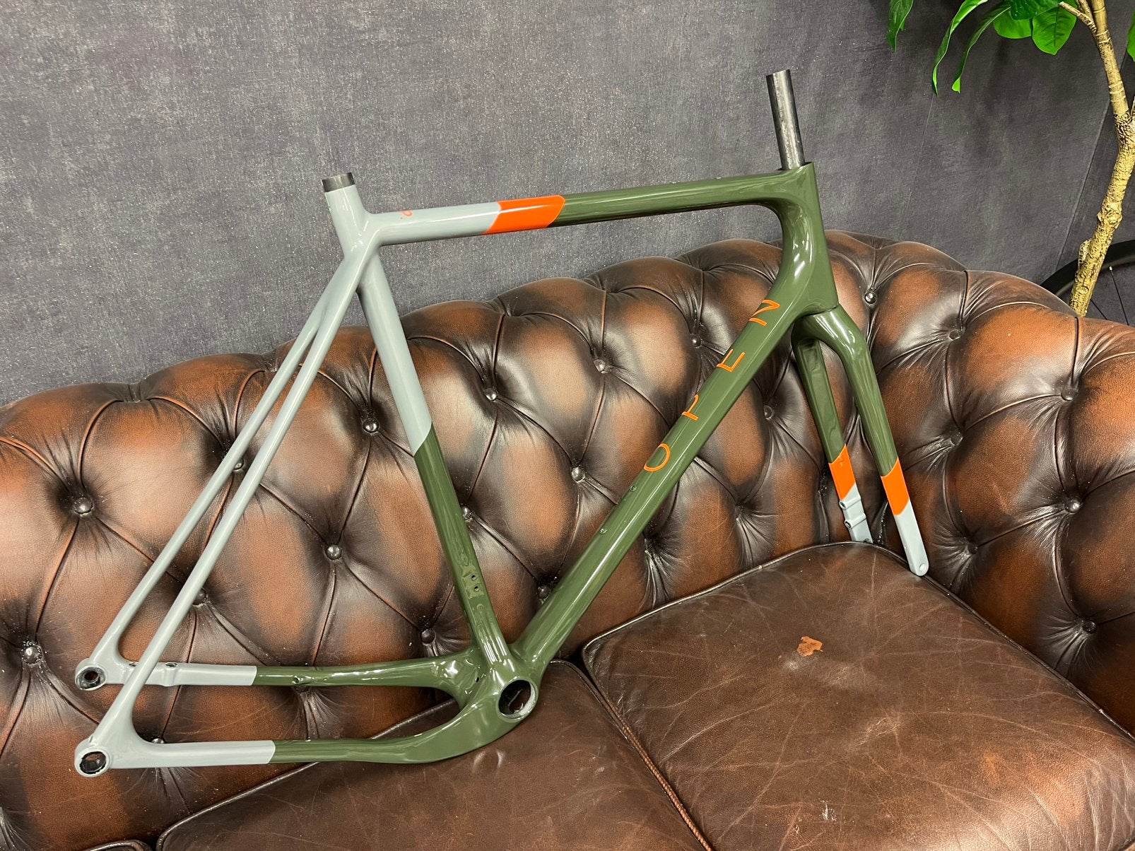 Foto 11 van Frame spuiten: racefiets, gravelbike, MTB – carbon/alu/staal