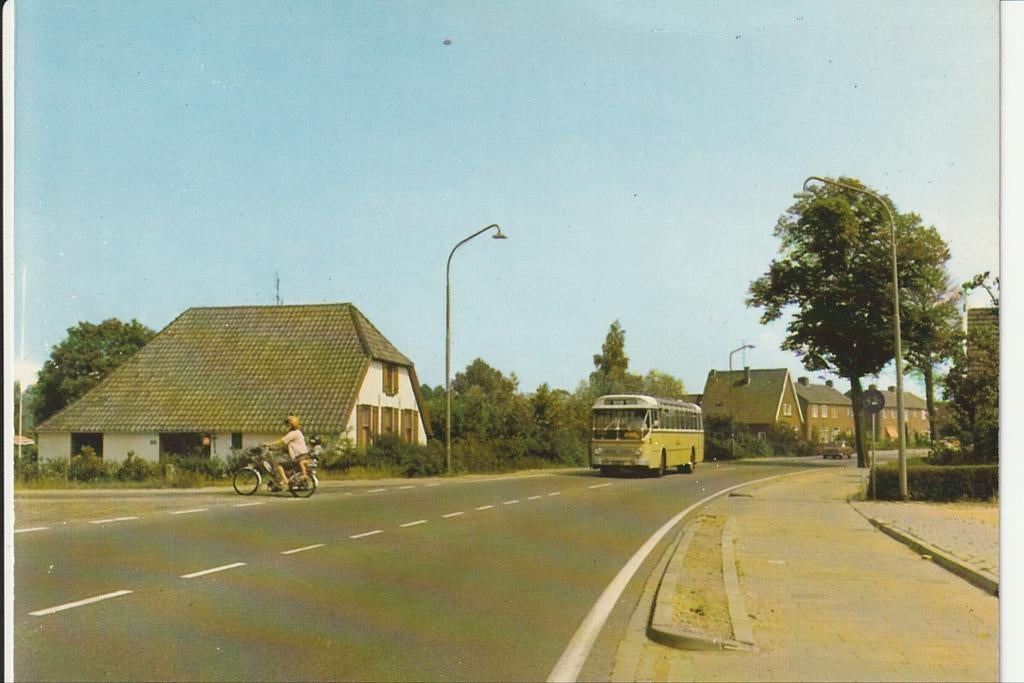 GAANDEREN RIJKSWEG BROMMER KINDERZITJE GTW LEYLAND D OUDSTEN, Ophalen of Verzenden, 1960 tot 1980, Ongelopen, Gelderland