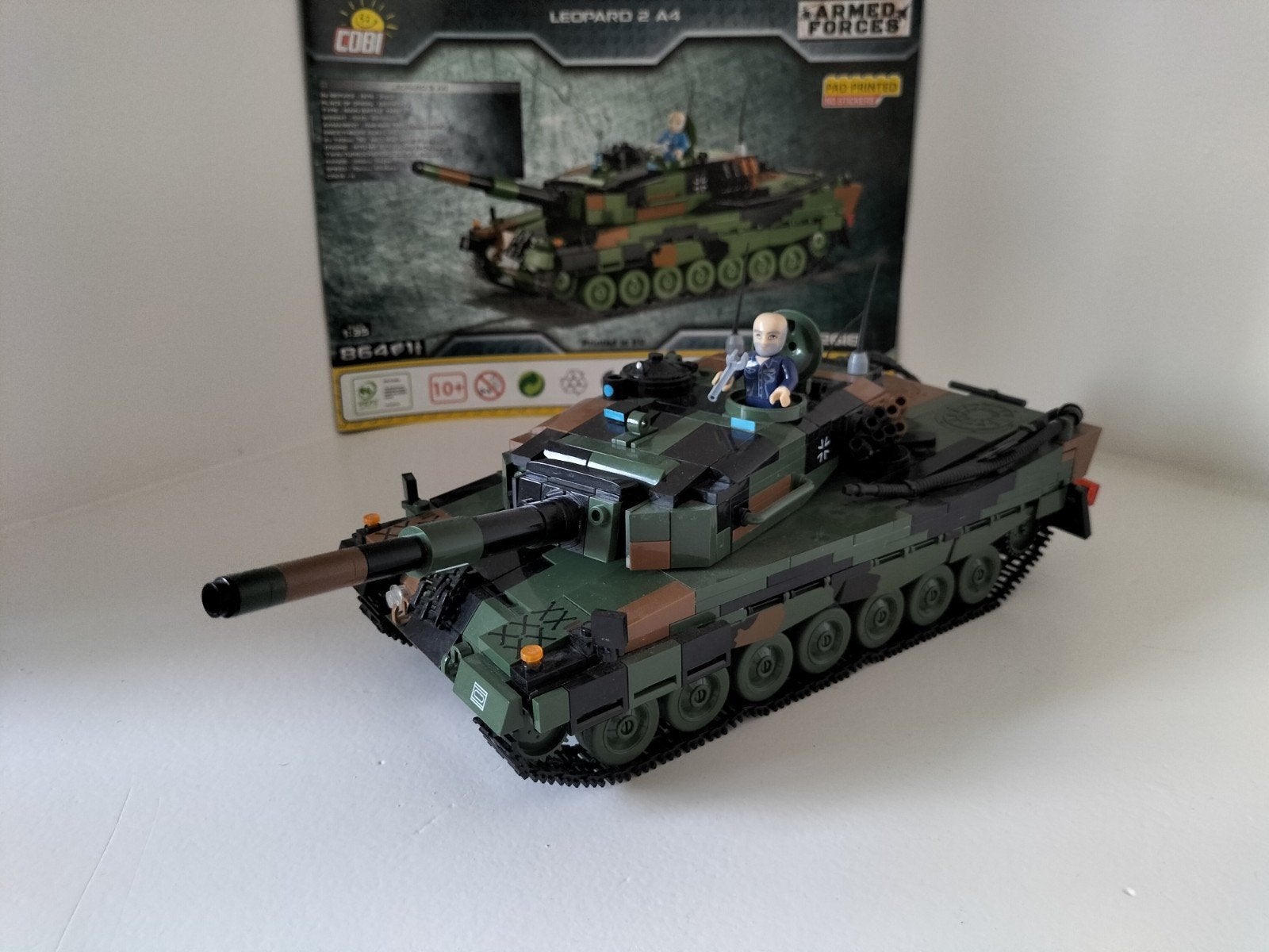 Cobi Leopard 2 A4 Tank Bouwset - Zo goed als nieuw, Kinderen en Baby's, Speelgoed | Bouwstenen, Ophalen of Verzenden, Zo goed als nieuw
