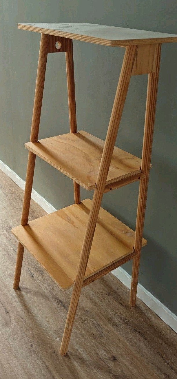 Houten stellingkast, Huis en Inrichting, Ophalen, Gebruikt