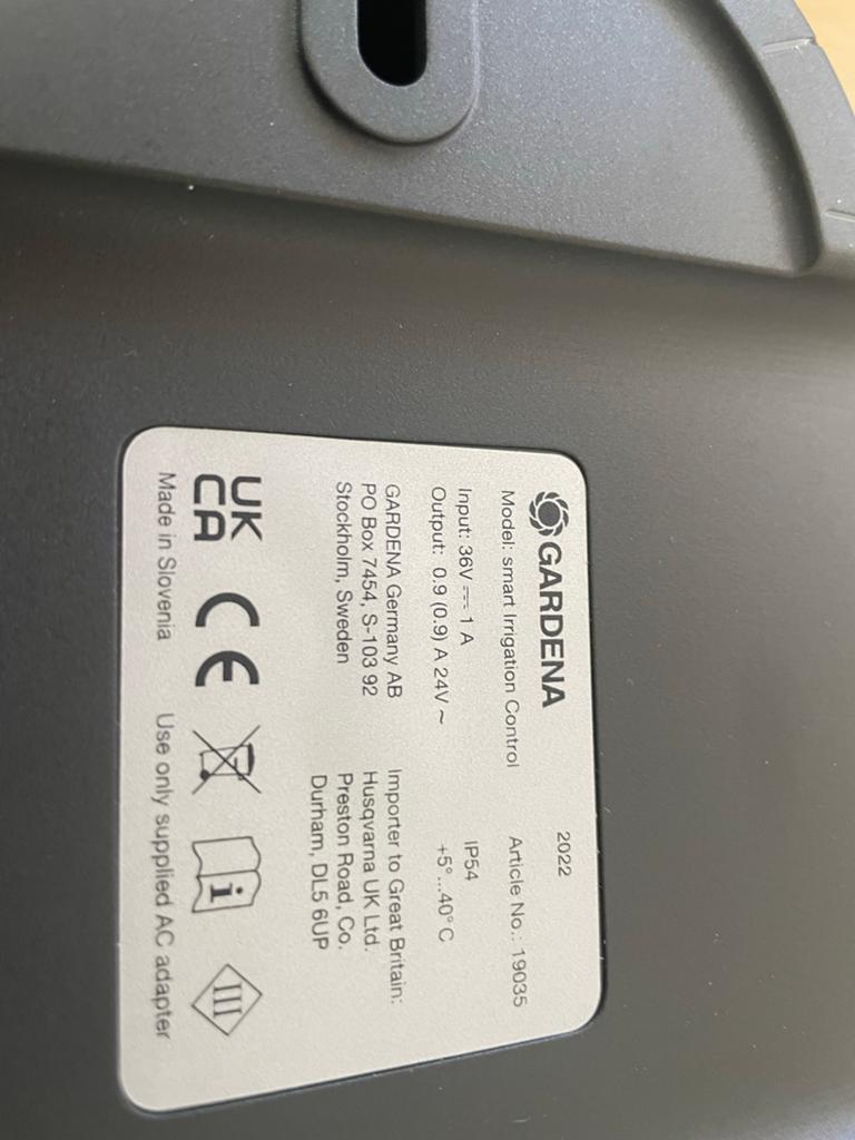 Gardena smart irrigation control, Tuin en Terras, Bewateringscomputers, Ophalen of Verzenden, Nieuw