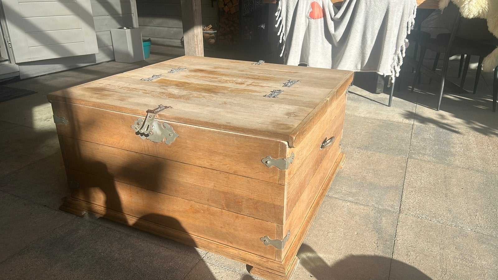 Grote dekenkist, Huis en Inrichting, Woonaccessoires | Kisten, Ophalen, Zo goed als nieuw, 50 tot 100 cm