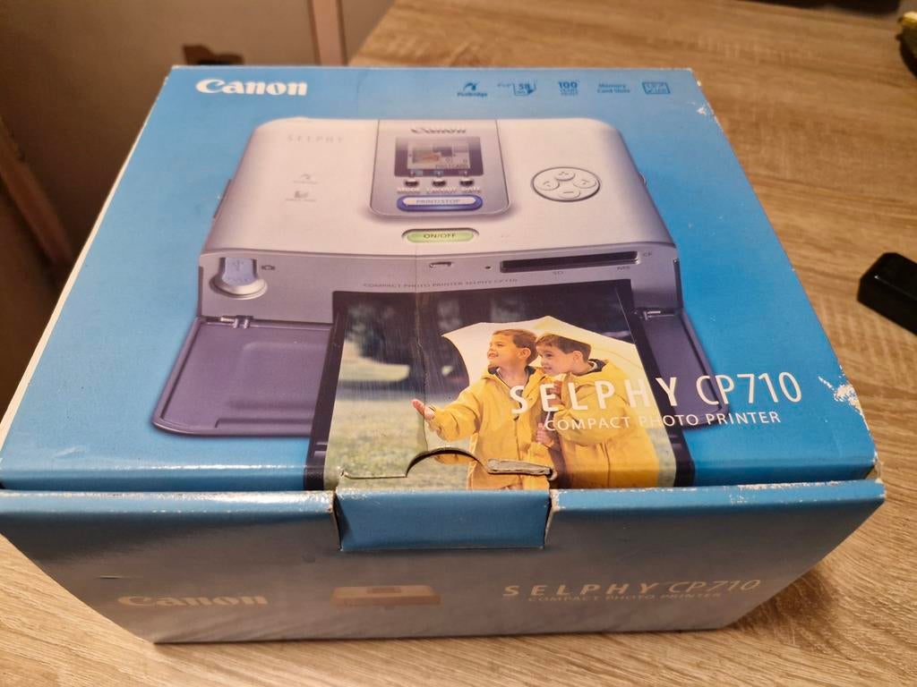 Canon Selphy CP710 Compacte Fotoprinter, Computers en Software, Printers, Zo goed als nieuw, Fotoprinter, Thermo-printer, Kleur printen