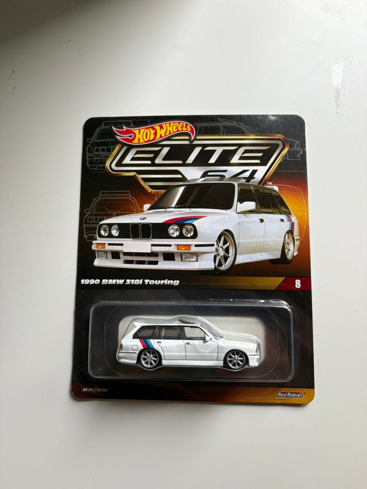Hot Wheels Premium Elite64 BMW 318i Touring, Ophalen of Verzenden, Zo goed als nieuw, Auto