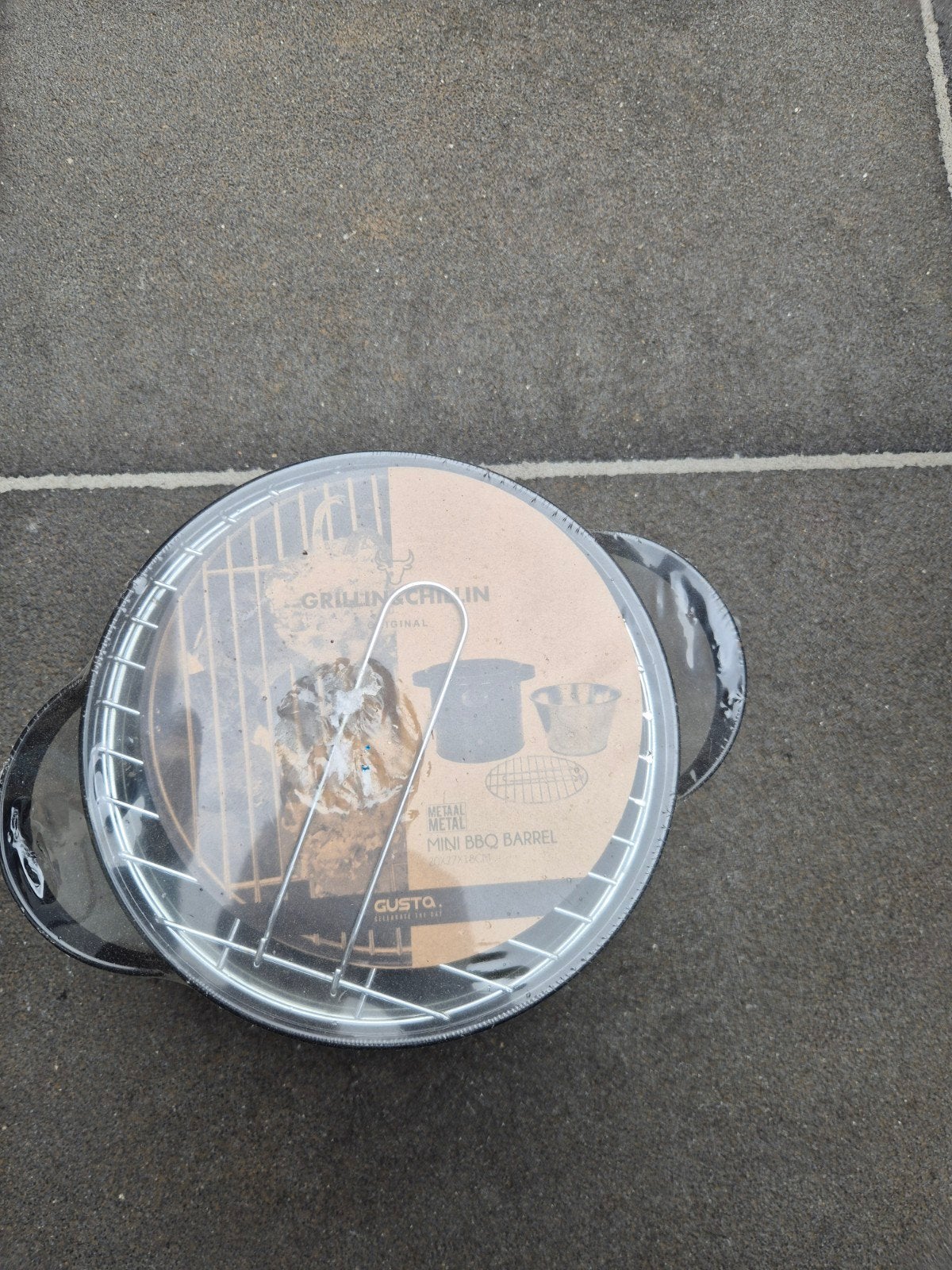 Compacte Mini BBQ Barrel voor Camping of Strand - Nieuw!, Ophalen of Verzenden