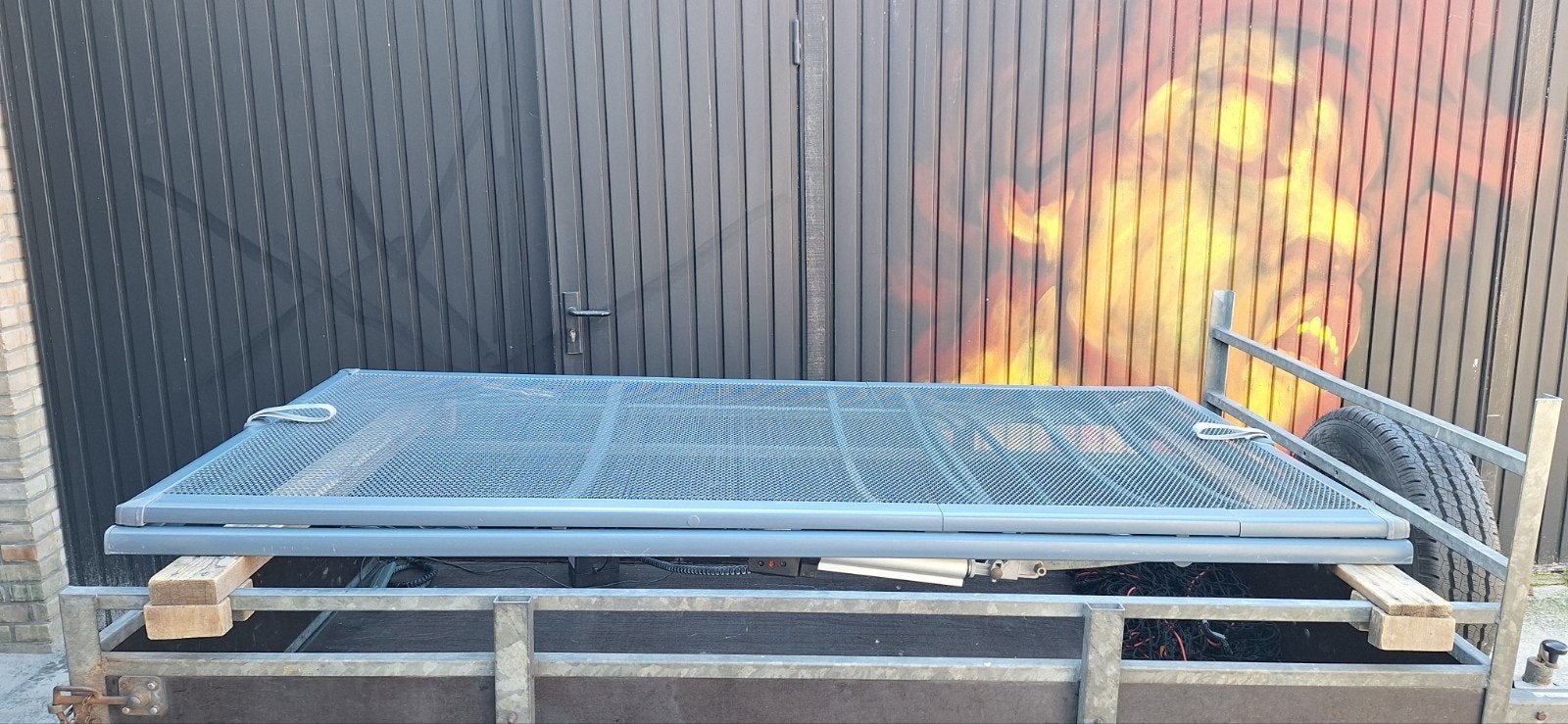 Auping Auronde 100*200*35, Ophalen, Eenpersoons, Wit, 200 cm
