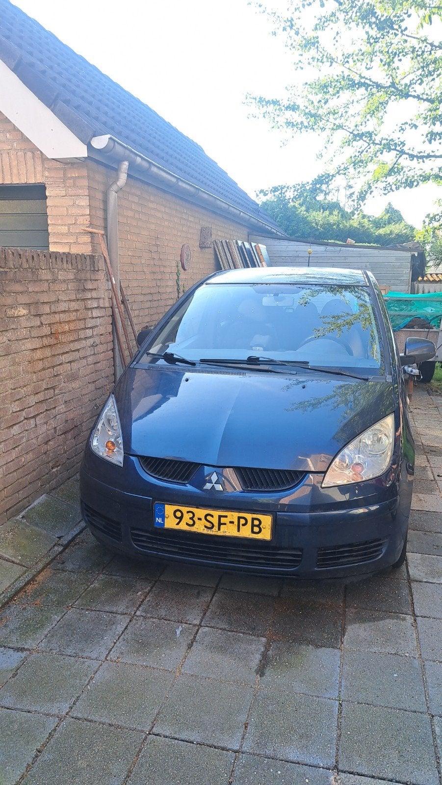 Mitsubishi Colt 1.5 Di-d HP 2005 Blauw, Auto's, Mitsubishi, 1493 cc, 95 pk, Blauw, Colt