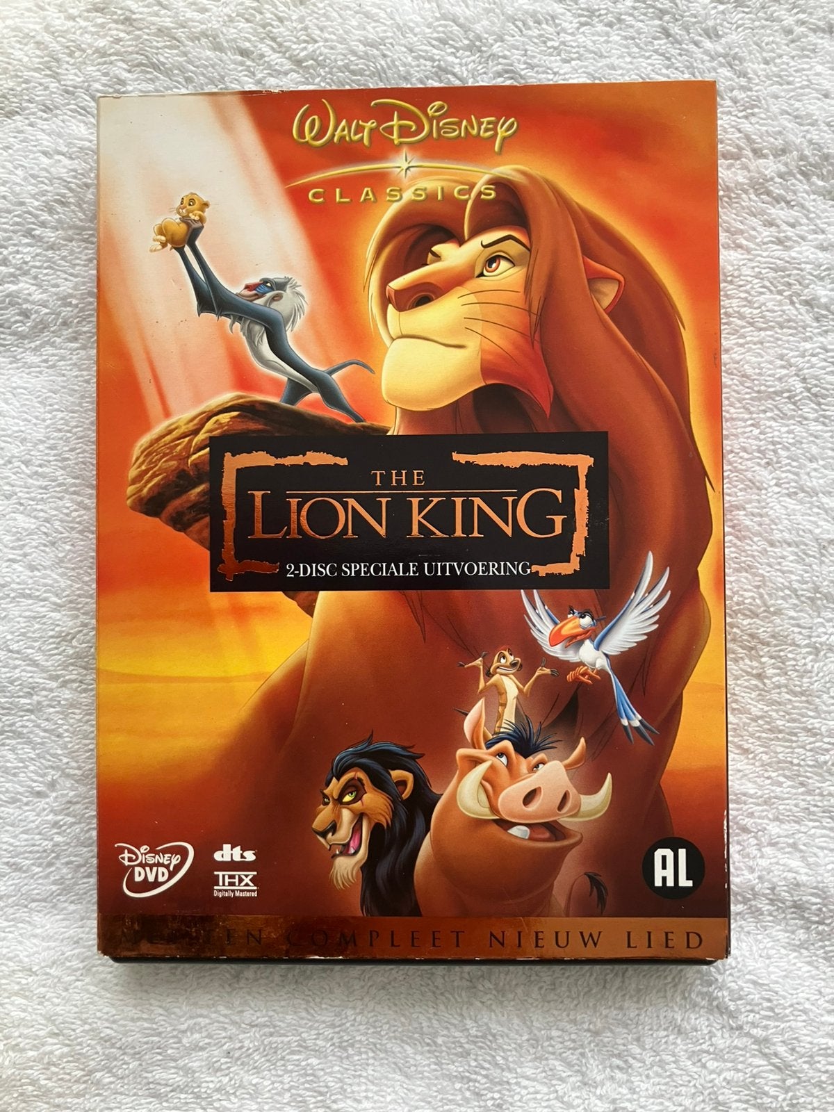 Nieuw the lion king DVD walt Disney, Cd's en Dvd's, Alle leeftijden, Ophalen of Verzenden, Zo goed als nieuw, Europees