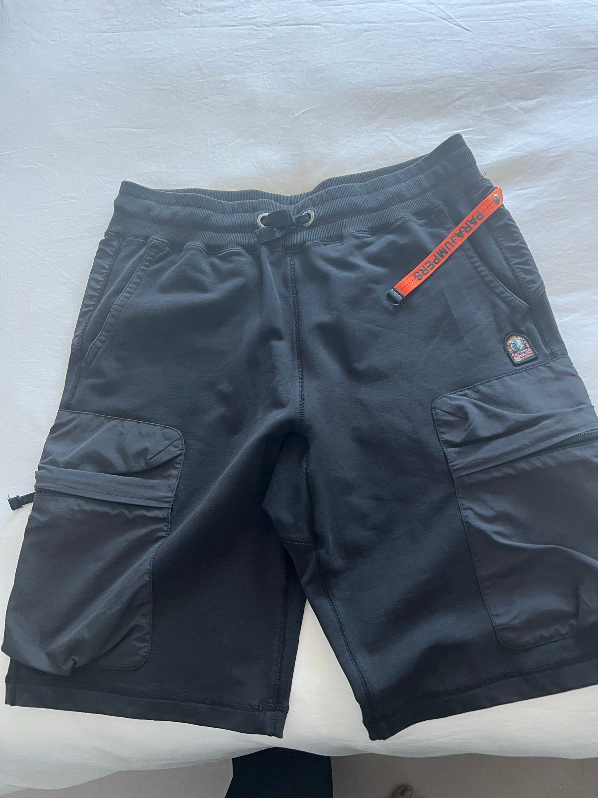 Parajumpers Cargo Shorts  zgan maat L zwart, Ophalen of Verzenden, Zo goed als nieuw, Maat 52/54 (L), Zwart