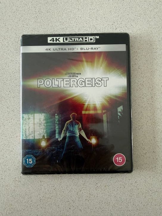 Poltergeist 4K Ultra HD + Blu-Ray (Nieuw in verpakking), Cd's en Dvd's, Ophalen of Verzenden, Nieuw in verpakking, Horror