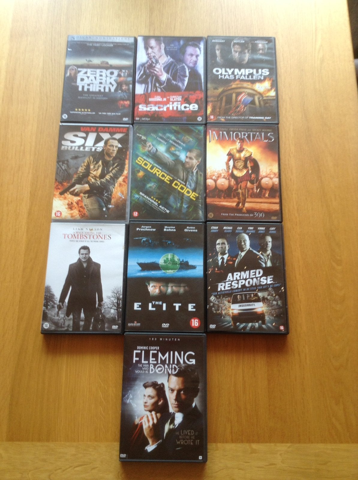 Dvd’s Actie Strech, Flemming, Elite, Crook diverse dvd’s, Cd's en Dvd's, Dvd's | Actie, Ophalen of Verzenden, Zo goed als nieuw