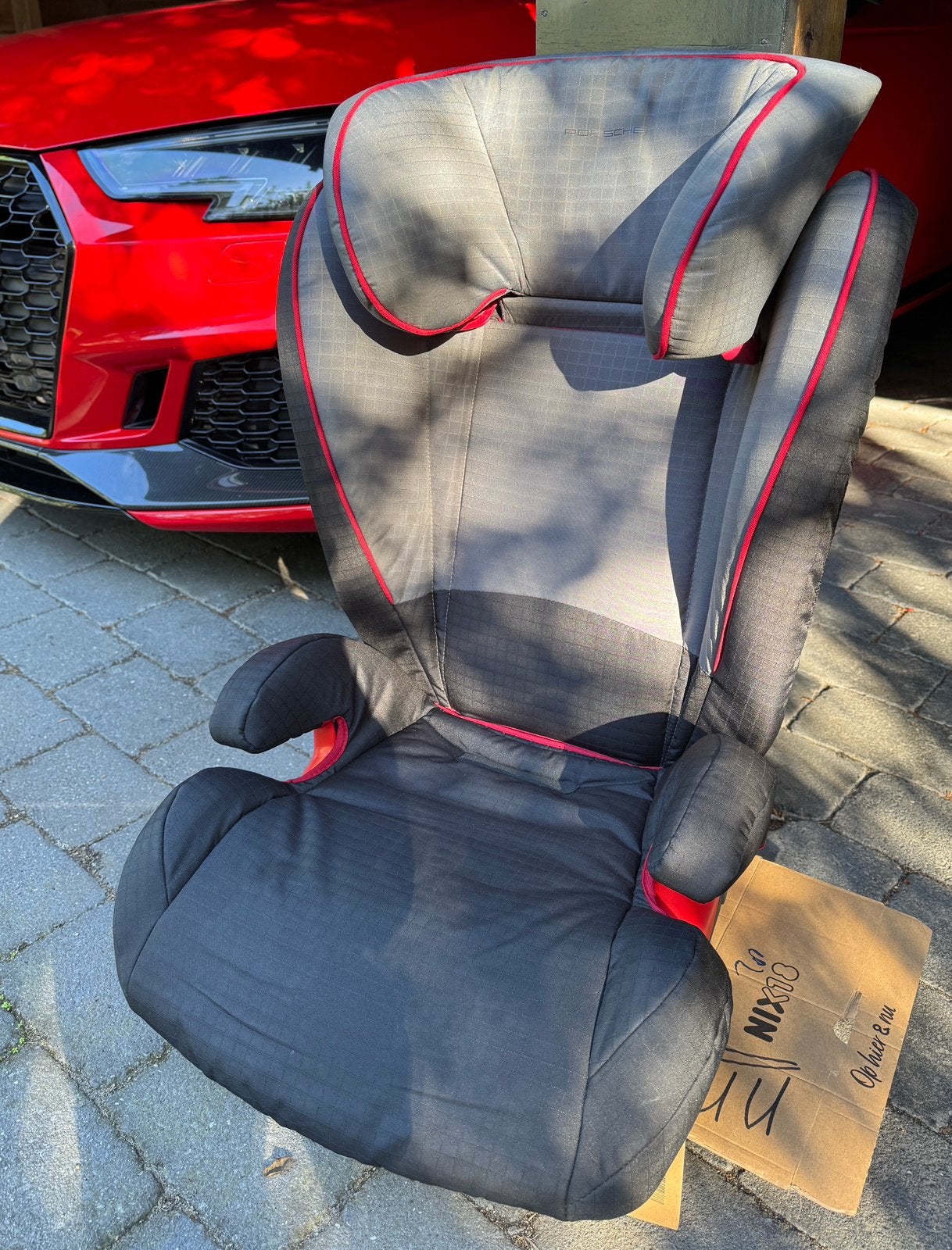 [Porsche Junior Plus Seat] Autostoel [Nieuwstaat], 15 t/m 36 kg, Zo goed als nieuw, Isofix, Ophalen