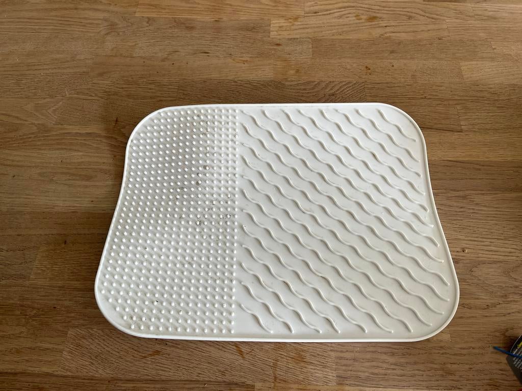Druipmat / Afdruipmat voor de keuken, Huis en Inrichting, Keuken | Keukenbenodigdheden, Ophalen of Verzenden, Wit, Rubber/elastomeren