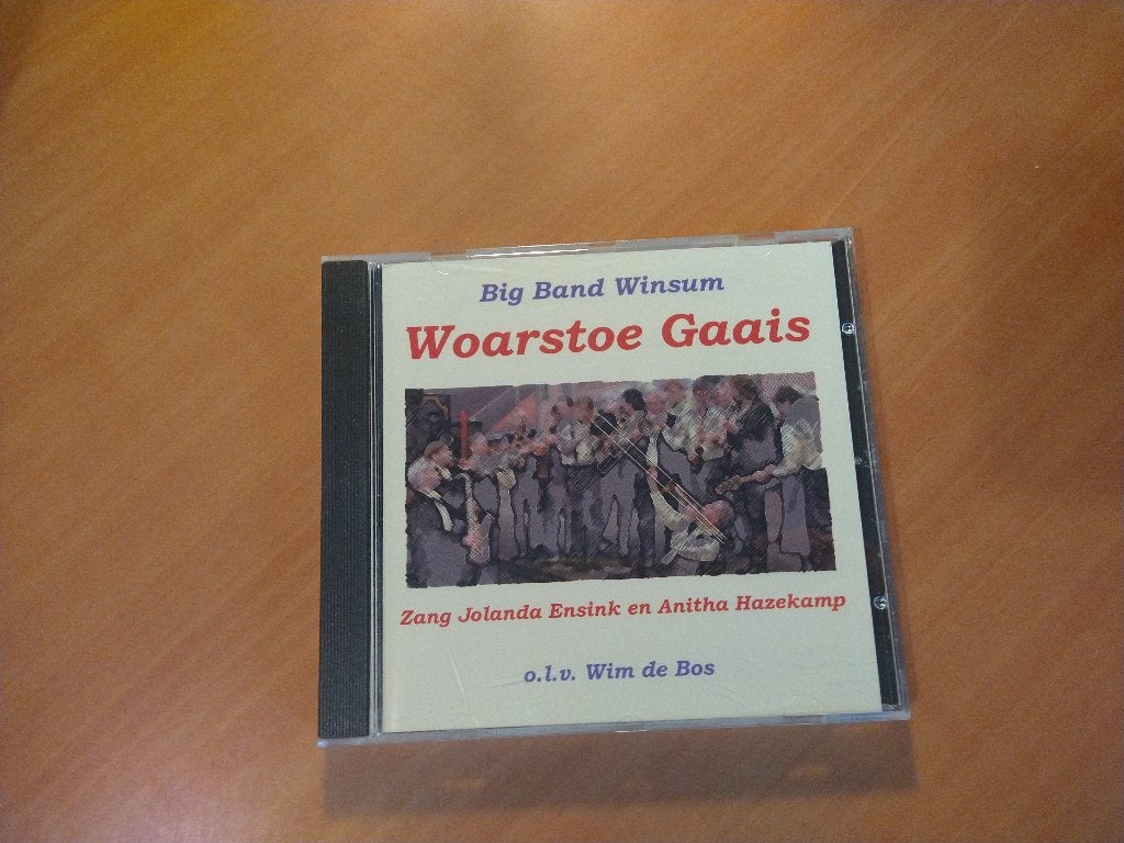 CD Big Band Winsum. Woarstoe Gaais, Ophalen of Verzenden, Zo goed als nieuw