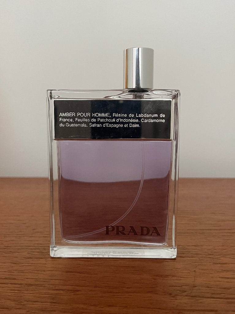 Prada Amber Pour Homme EDT 100ml - Made in Spain formule, Ophalen of Verzenden, Zo goed als nieuw
