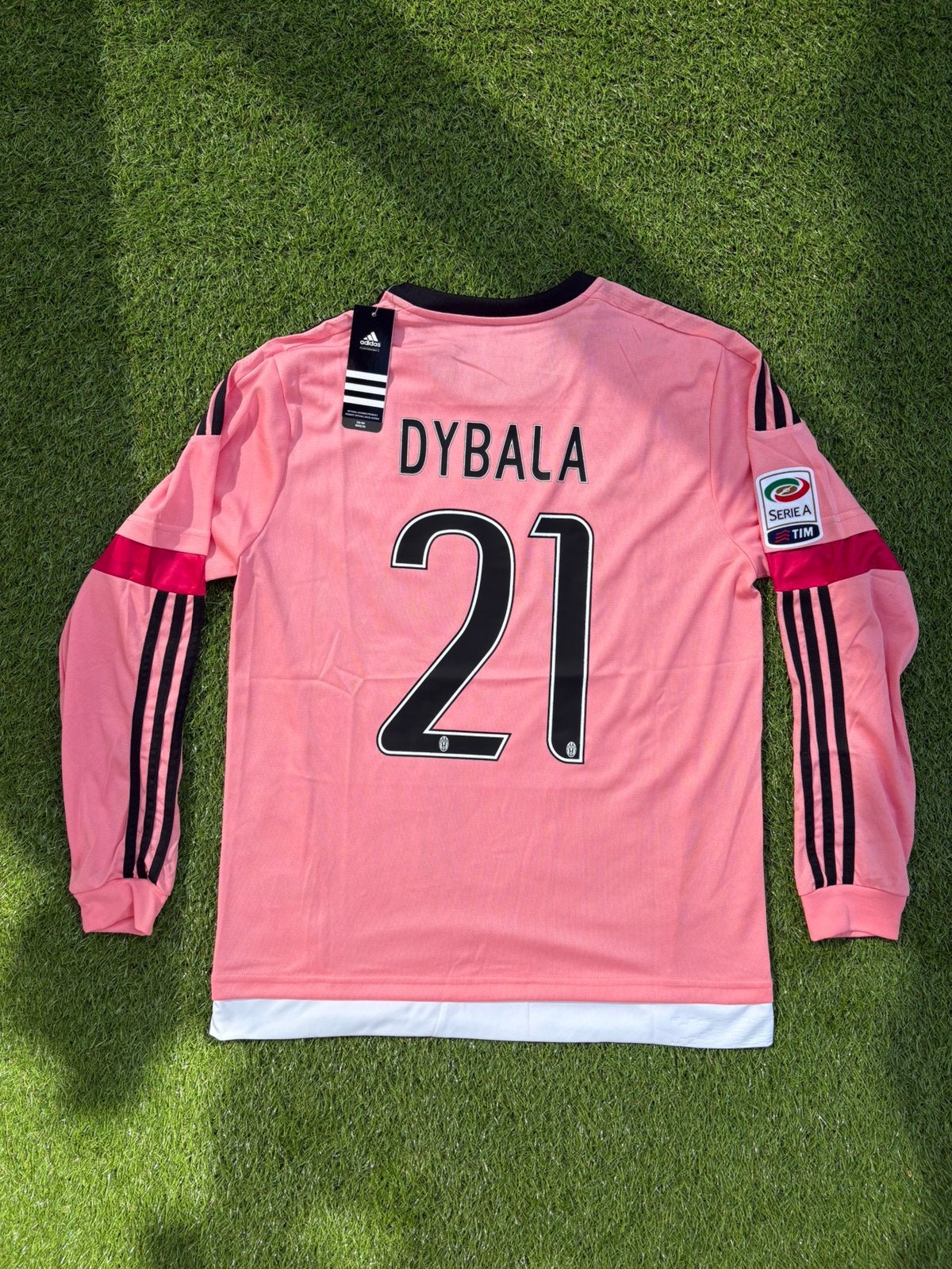 Juventus 2015/16 Uitshirt Dybala #21 Lange Mouwen maat L, Maat L, Ophalen of Verzenden, Nieuw, Shirt