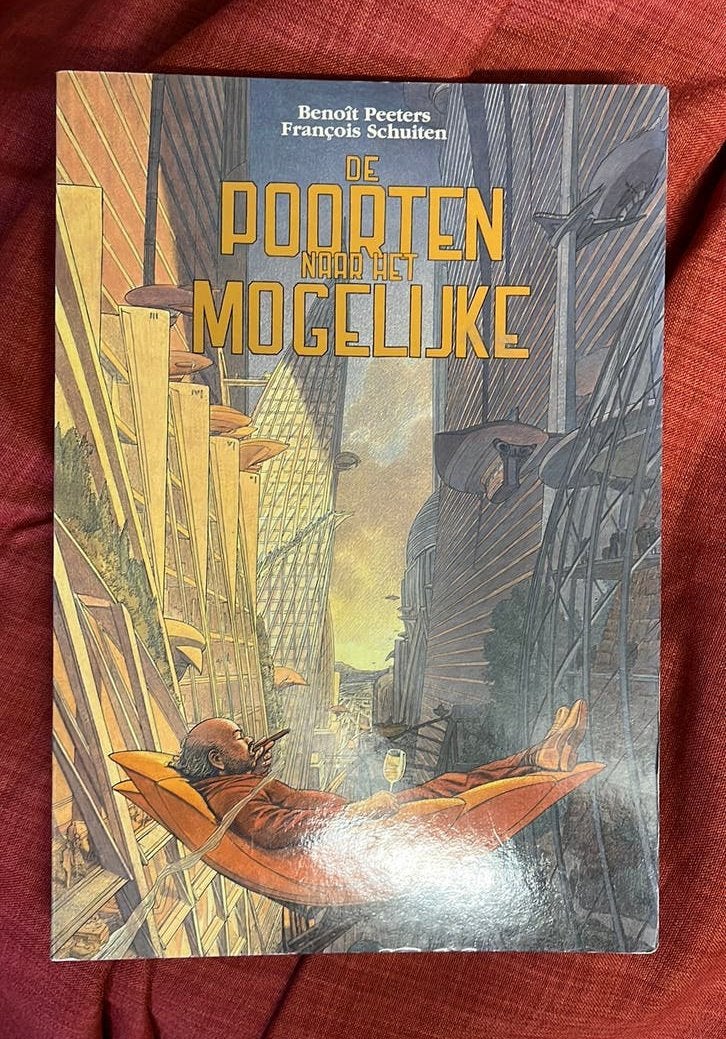 De poorten naar het mogelijke, Schuiten en Peeters, Boeken, Ophalen of Verzenden, Zo goed als nieuw