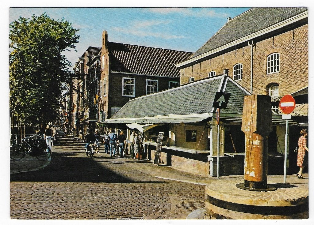 Delft Visbank Ongelopen Ansichtkaart ( B5608), Ophalen of Verzenden, 1980 tot heden, Ongelopen, Zuid-Holland