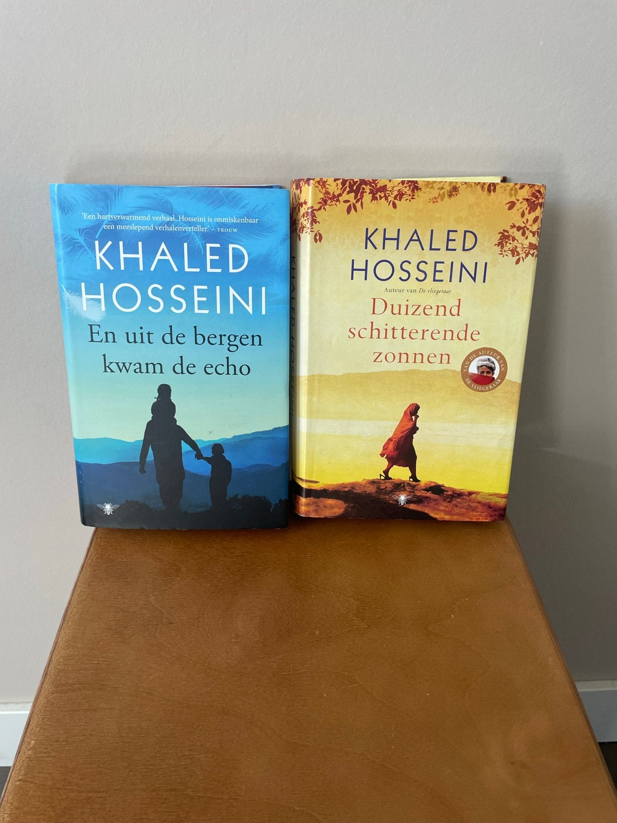 2 boeken van Khaled Hosseini: En uit de bergen kwam de echo, Ophalen of Verzenden, Gelezen, Nederland