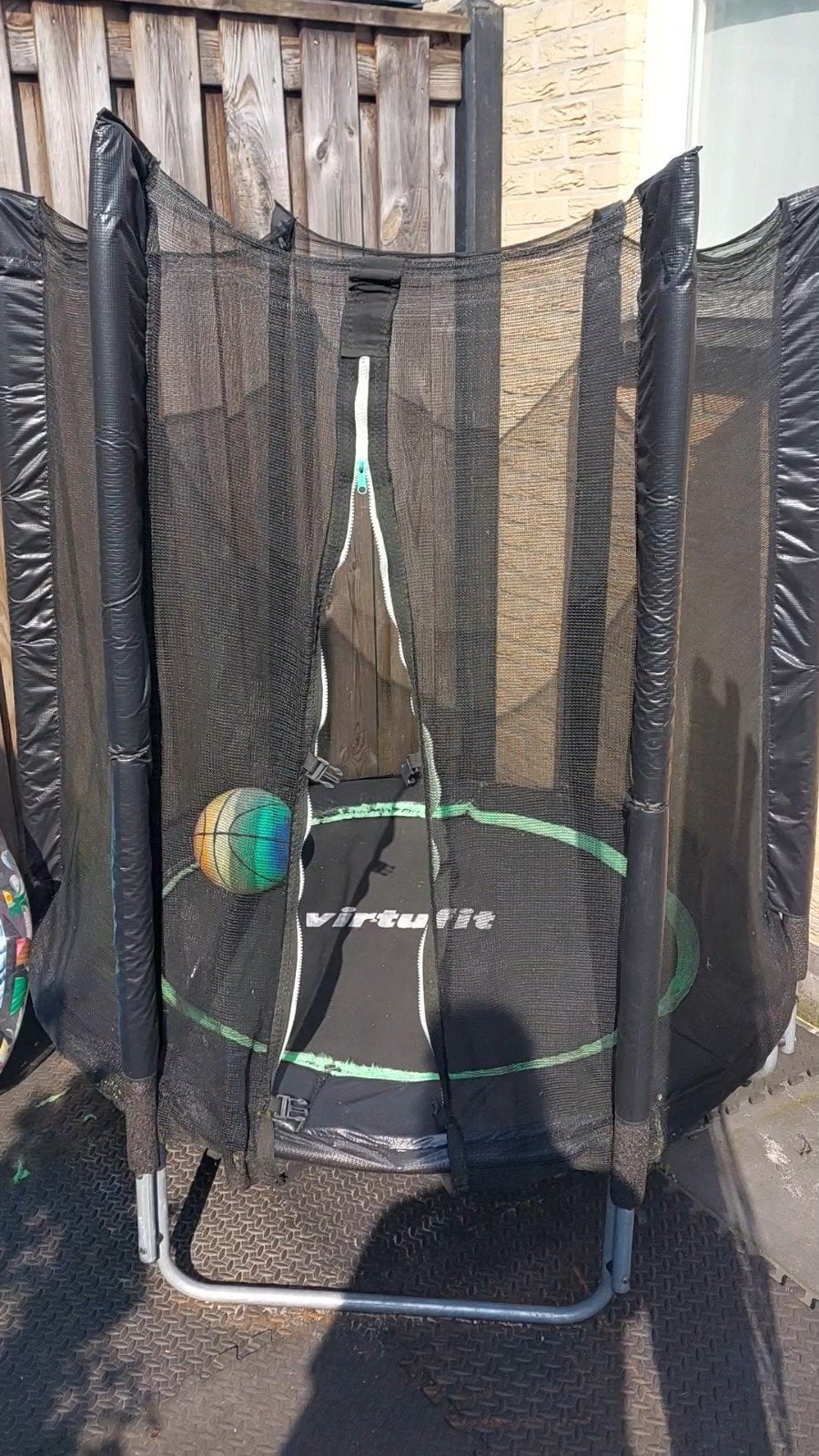 VirtuFit Kinder trampoline met Veiligheidsnet, Ophalen, Gebruikt