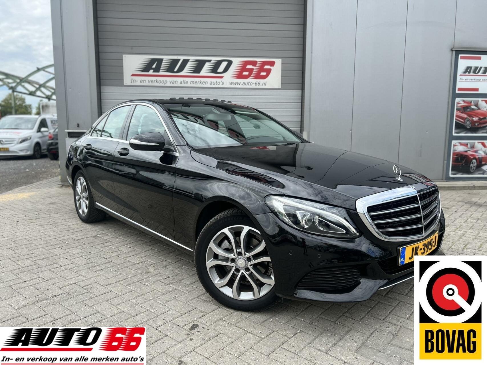 Mercedes C-klasse 180 Ambition Dak APK 06-2026, Auto's, Automaat, Met garantie (alle), Automatische klimaatregeling, Zwart