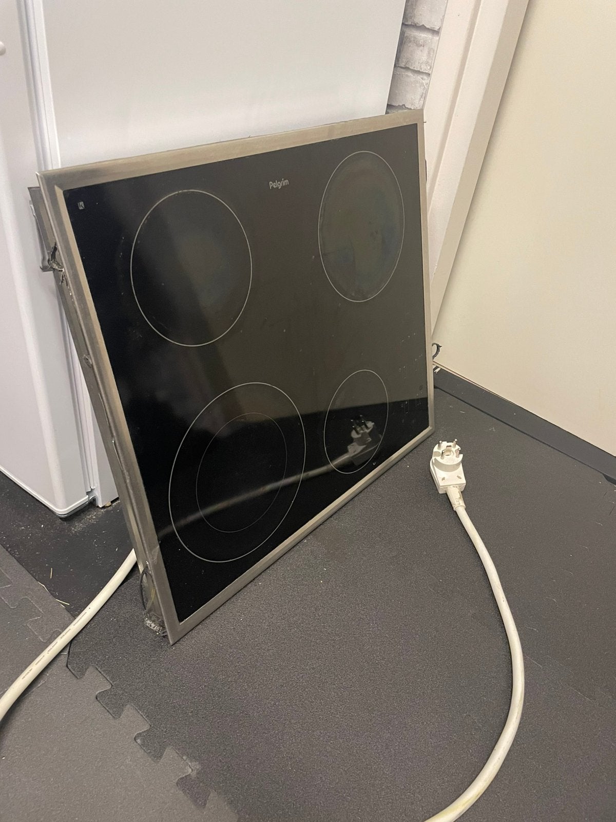 Pelgrim keramische inbouw kookplaat, Witgoed en Apparatuur, Kookplaten, Ophalen, Gebruikt, Keramisch, 4 kookzones