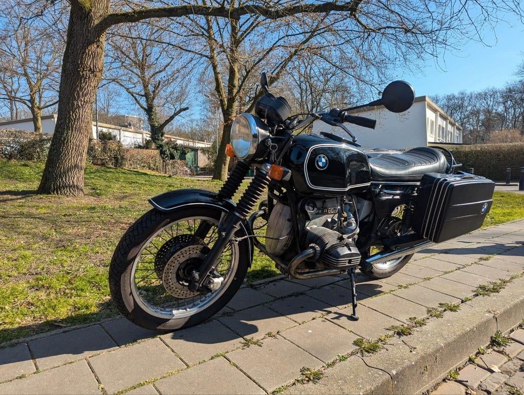 BMW R60/7 met R100RS aandrijving, Motoren, Cardan-aandrijving, 2 cilinders, Motorrijbewijs A, Gebruikt