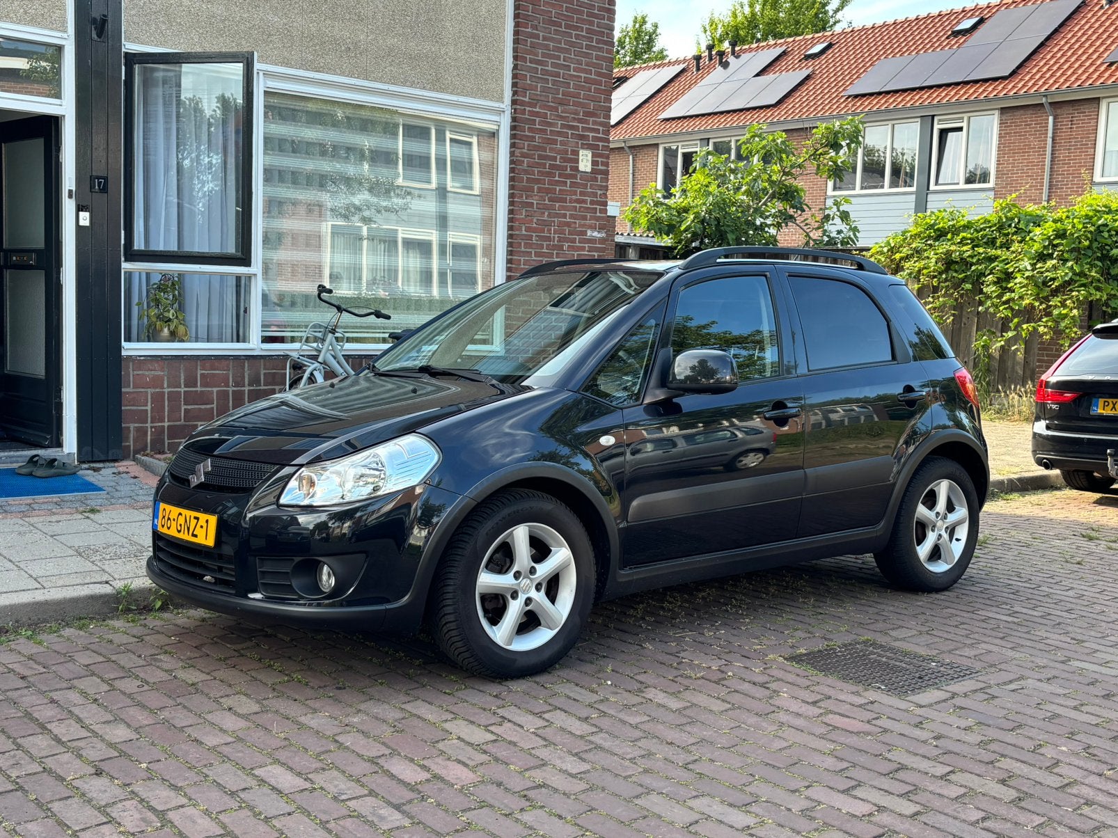 Suzuki SX4 1.6 2008 Zwart, 15 km/l, Zwart, 4 cilinders, Origineel Nederlands