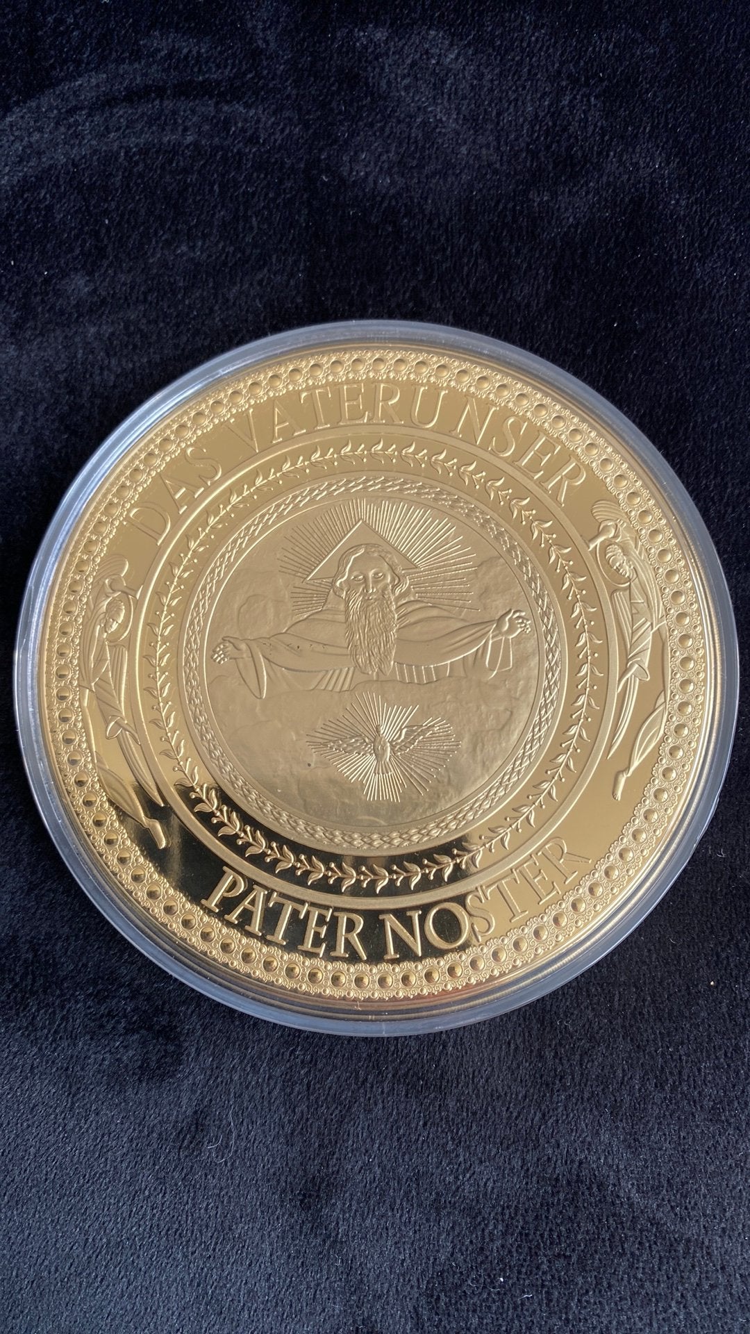 Penning the lord prayer, Postzegels en Munten, Ophalen of Verzenden, Overige materialen