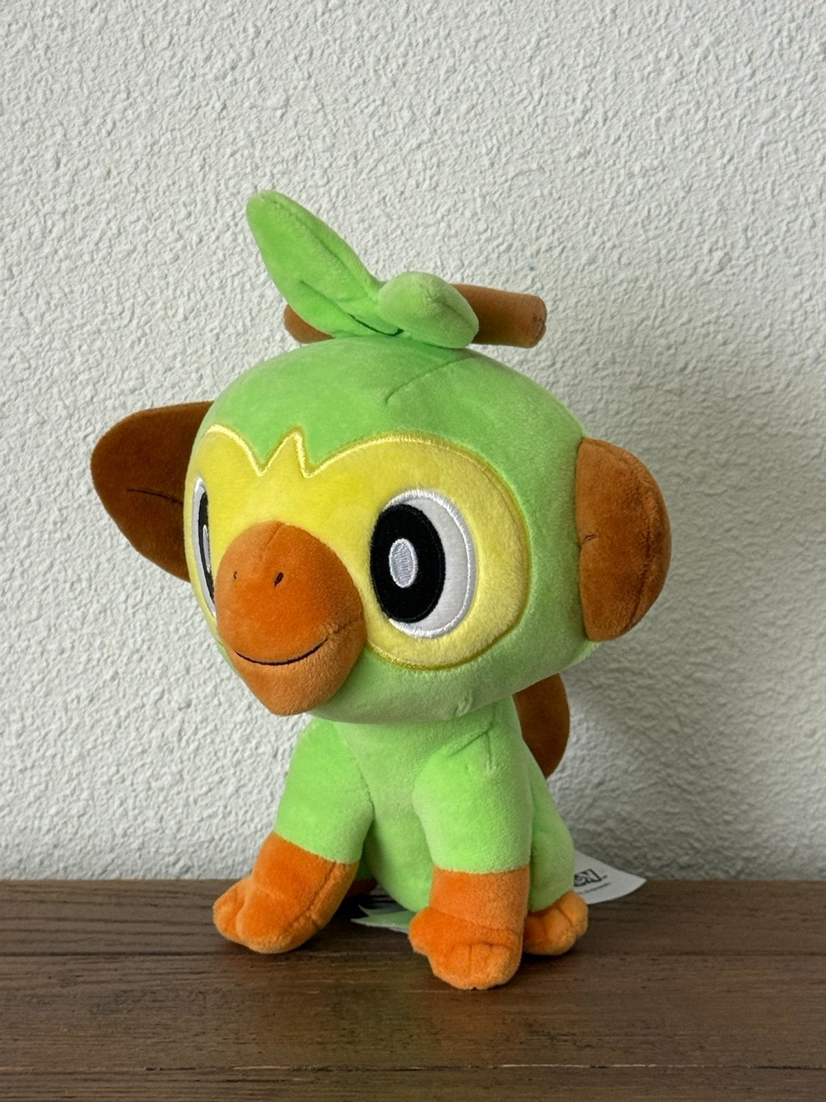Grookey Pokémon knuffel - Zo goed als nieuw, Groen, Overige merken, Ophalen of Verzenden, Pokémon