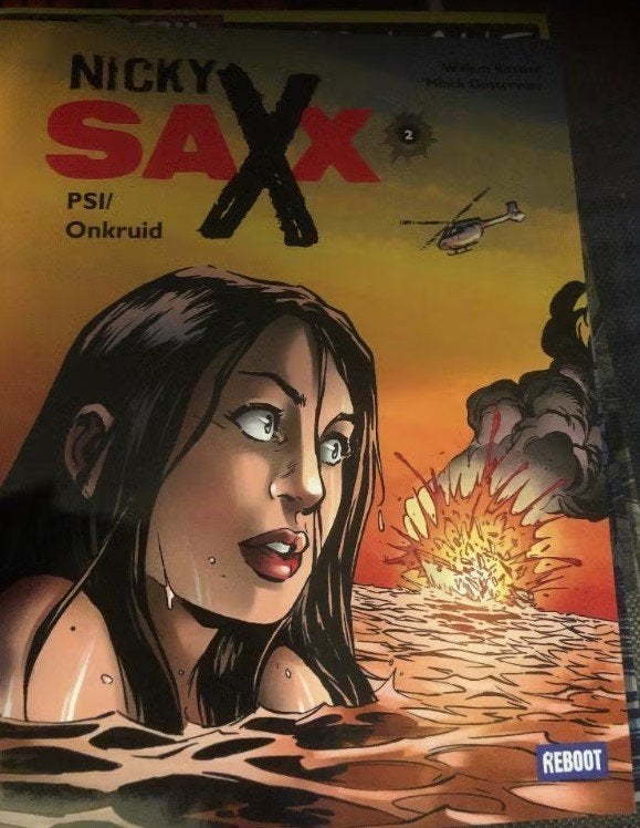 psi onkruid nicky saxx k2, Boeken, Eén stripboek, Ophalen of Verzenden, Zo goed als nieuw