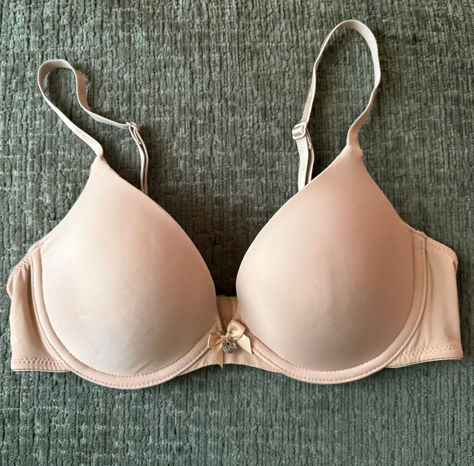Nieuw - huidkleurige beugel BH - maat 75B, Hunkemoller, Ophalen of Verzenden, Beige, BH