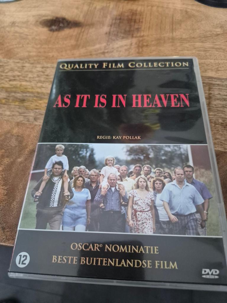 As It Is In Heaven - Oscar genomineerde film op DVD, Vanaf 12 jaar, Ophalen of Verzenden, Zo goed als nieuw, Drama
