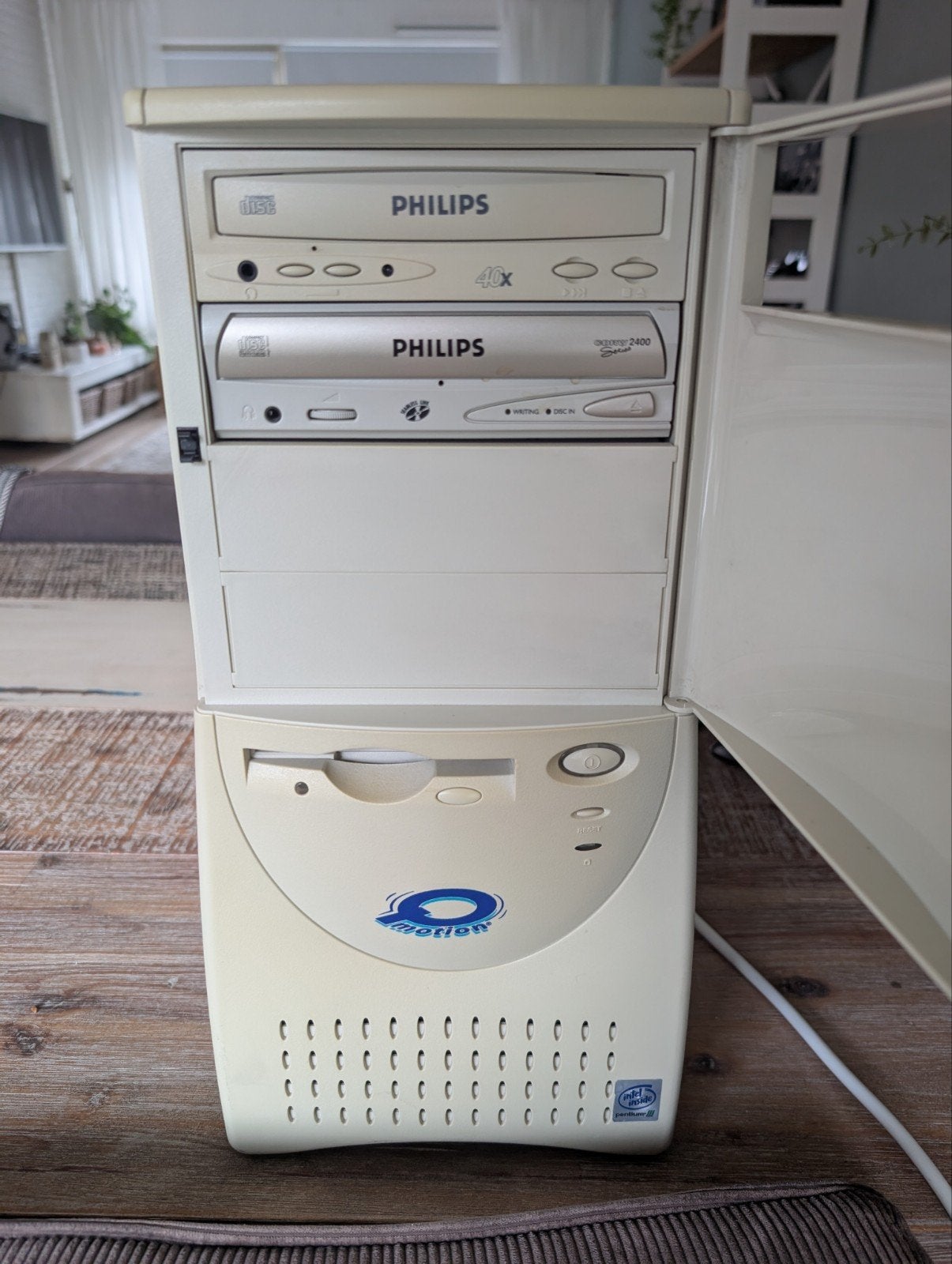 Retro PC Pentium III 300 MHz – Windows 98 – jaren 90, Computers en Software, Ophalen