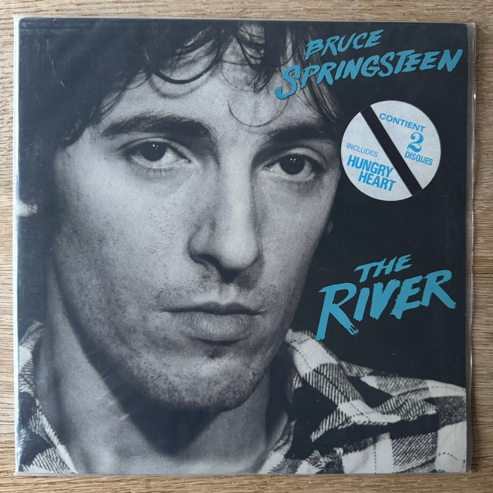 Bruce Springsteen The River 2LP Vinyl UK 1980 France Sticker, Originele persing, Ophalen of Verzenden, Zo goed als nieuw, Classic Rock