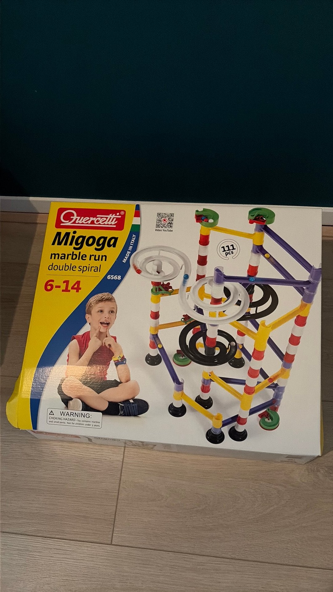 Knikkerbaan, Ophalen, Zo goed als nieuw