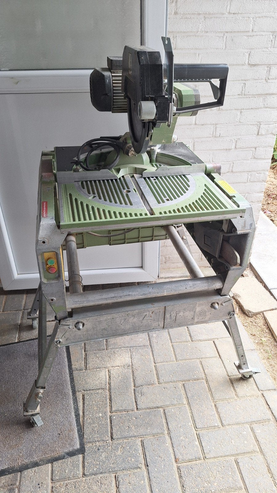Elektra Beckum KGT500. Flipover zaagtafel, Gebruikt, Cirkelzaag, 70 mm of meer, 1200 watt of meer