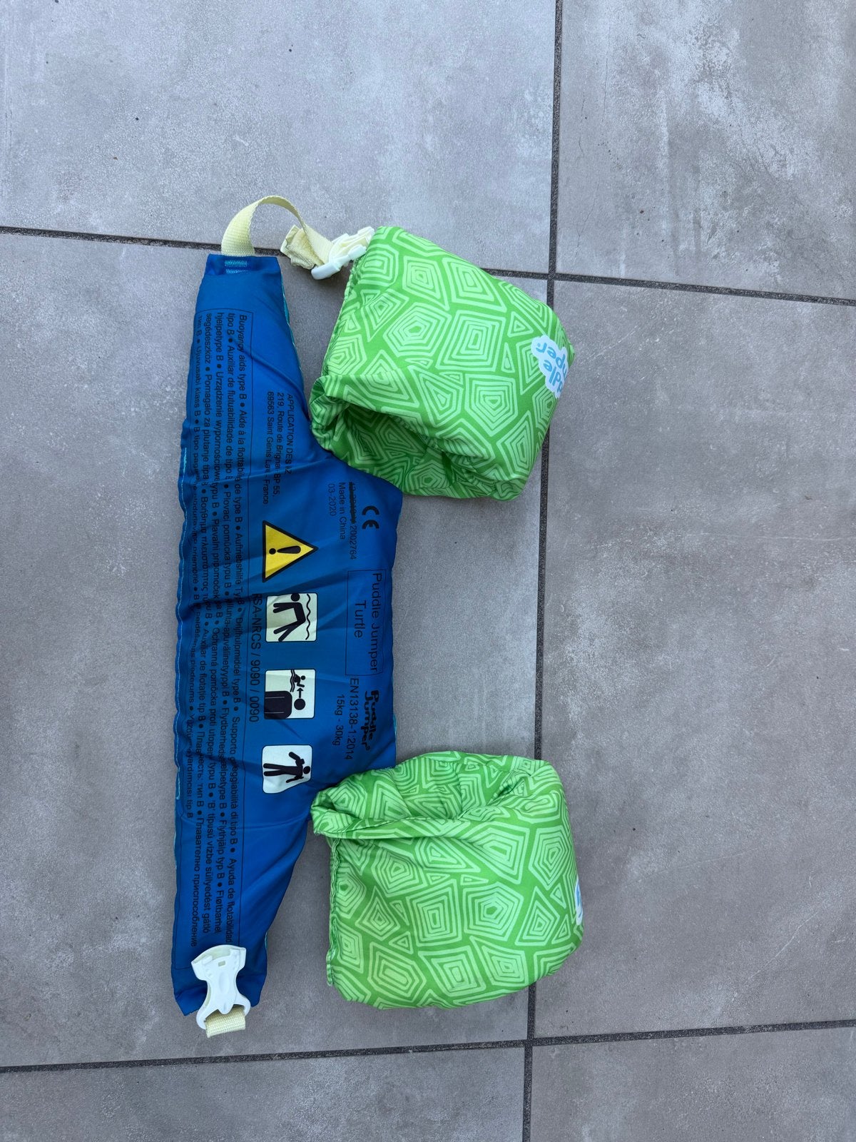 Puddle jumper schildpad, Gebruikt, Jongen of Meisje, One size, Ophalen of Verzenden