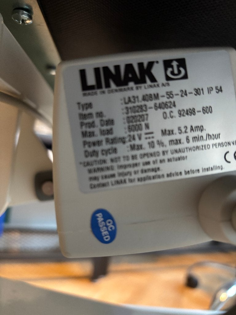 Foto 5 van Enraf Nonius Manumed 3-delige Elektrische behandeltafel