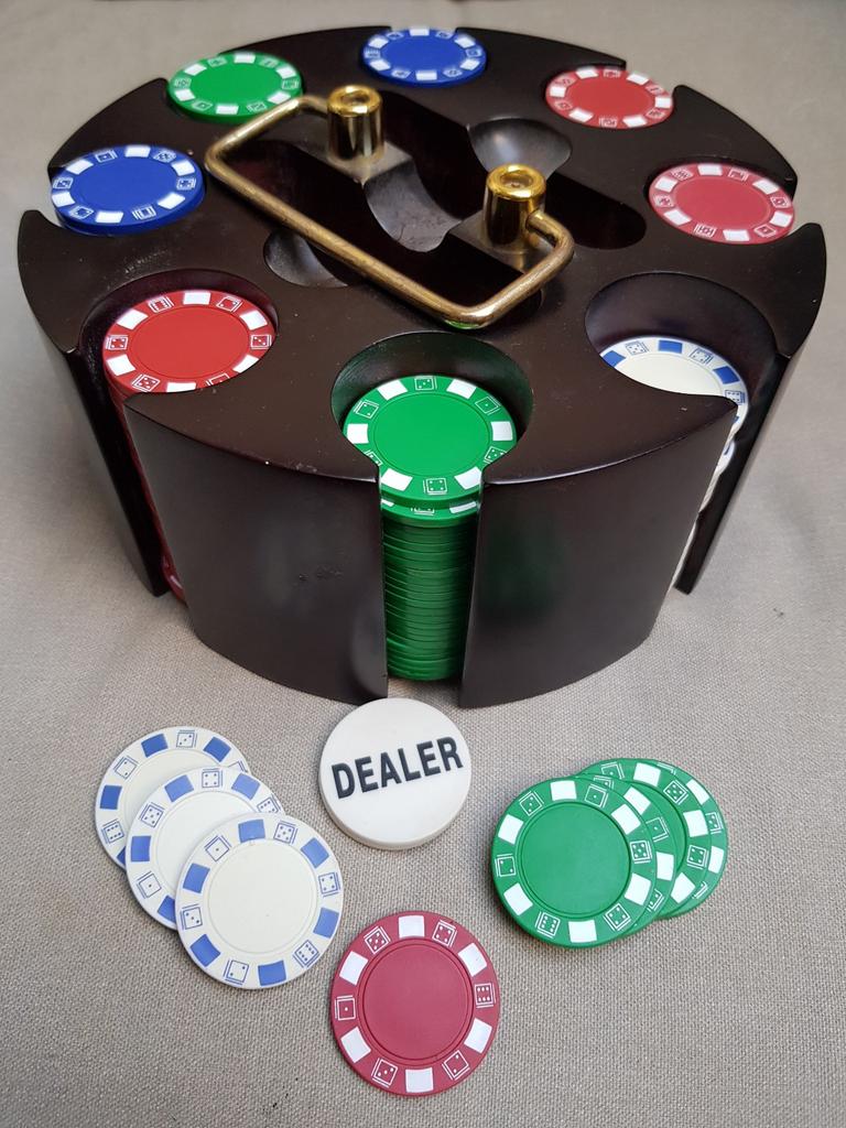 Poker set, Ophalen of Verzenden, Gebruikt
