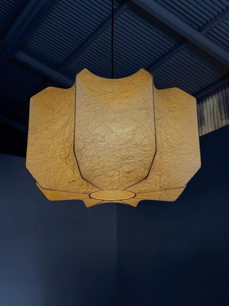 Achille & Pier Giacomo Castiglioni Cocoon hanglamp, Overige materialen, Gebruikt, -, -