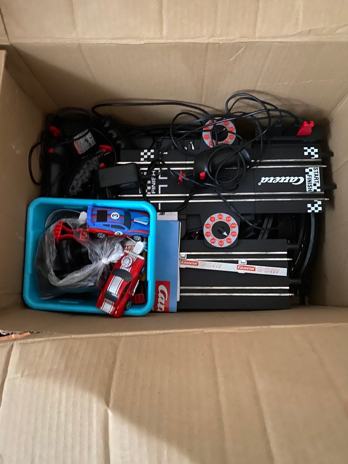 Te koop Carrera racebaan, Een of twee spelers, Ophalen, Gebruikt