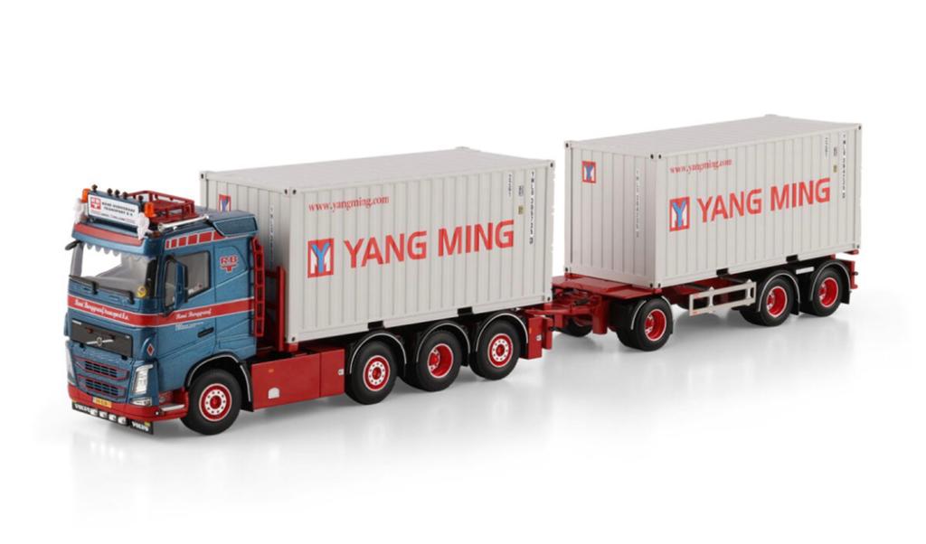 WSI VOLVO FH RENE BURGGRAAF CONTAINER TRANSPORT, Hobby en Vrije tijd, ., Nieuw, Ophalen of Verzenden, .