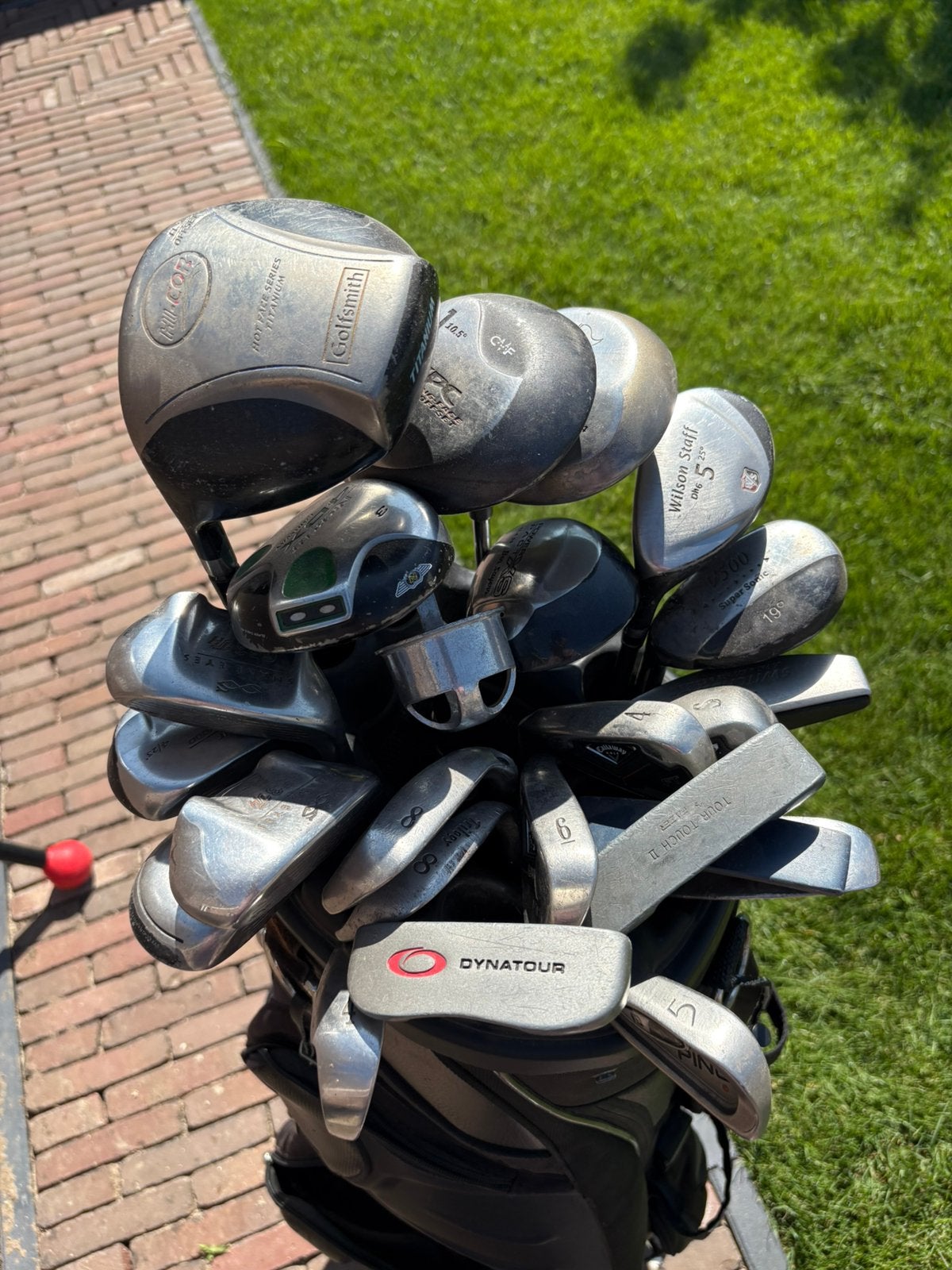 Golfclubs links en rechtshandige, Ophalen, Club