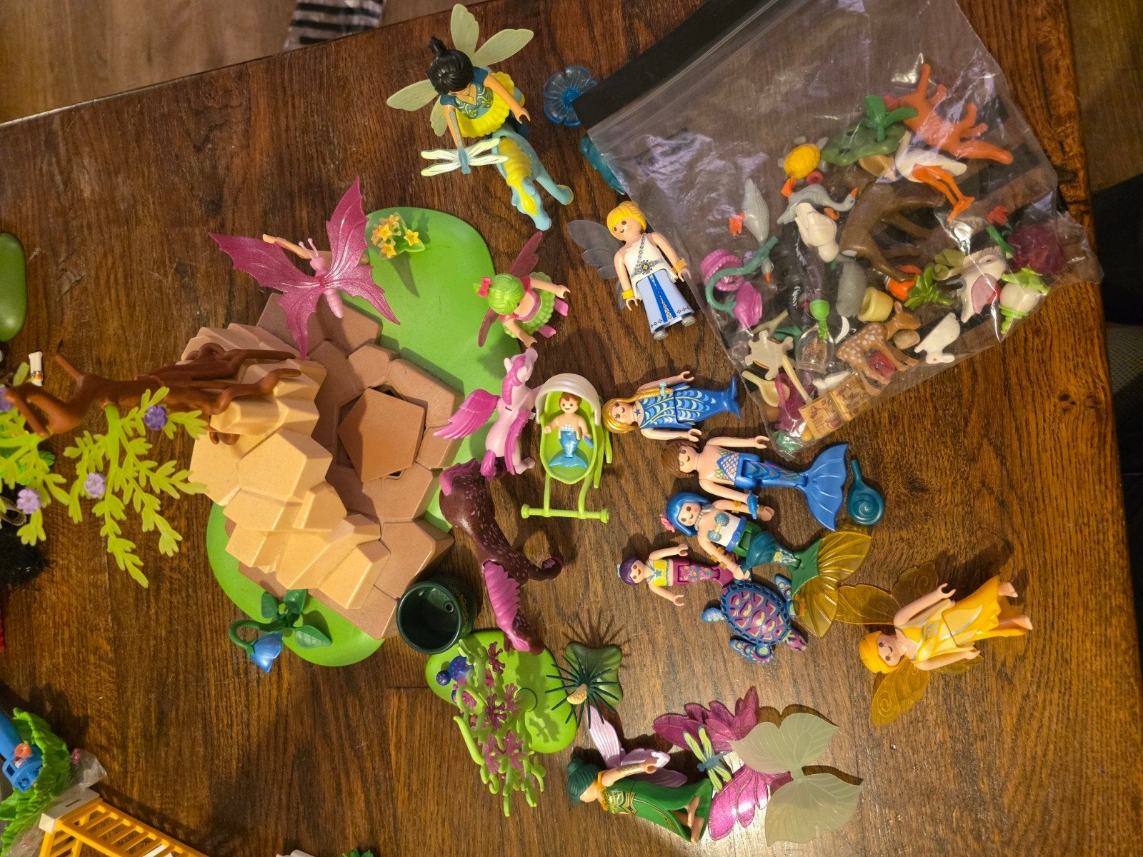 Grote Playmobil Fairies en Zeemeerminnen Collectie, Ophalen, Gebruikt